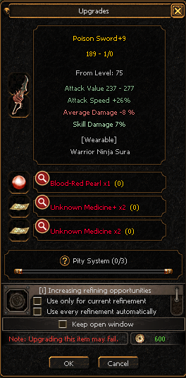 Upgrades & Refinement