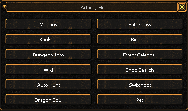 Activity Hub